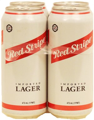 Red Stripe imported lager, 16-fl. oz. 4 pack