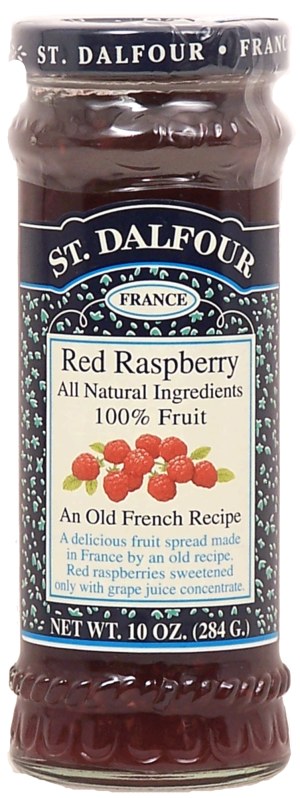 St. Dalfour France red raspberry 100% fruit spread an old french recipe 10 ounce