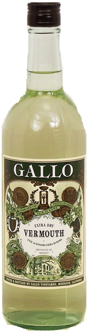 Gallo extra dry vermouth, 16% alc. by vol. 750 milliliter