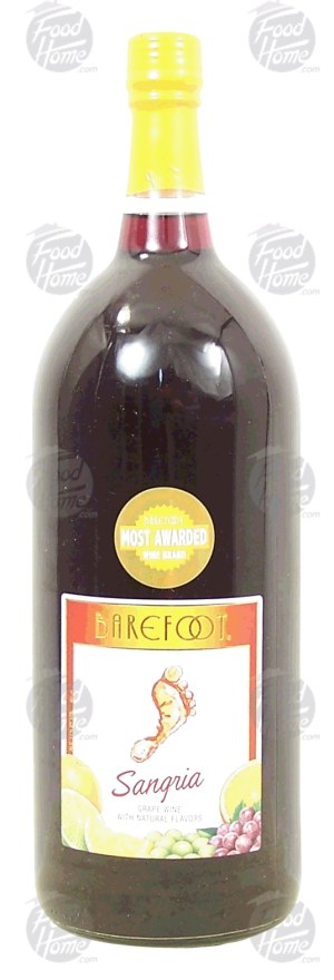 Barefoot sangria grape wine 1.5