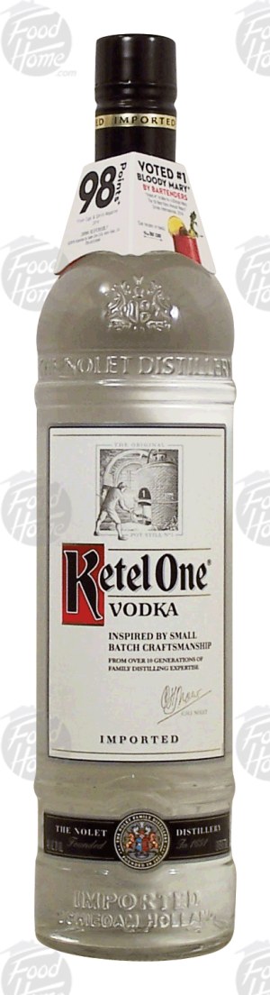 Ketel One vodka, imported, 40% alc. by vol. 750 milliliter