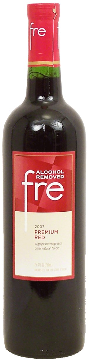 Sutter Home Fre red grape beverage, alcohol removed 750 milliliter