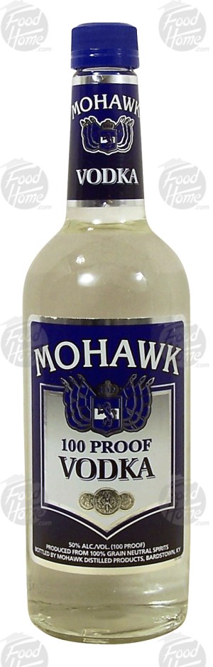 Mohawk vodka, 50% alc. by vol. 750 milliliter