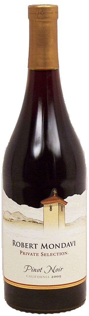 Robert Mondavi Private Selection pinot noir wine of California 750 milliliter