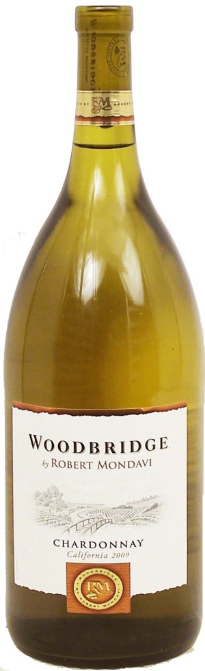 Woodbridge by Robert Mondavi chardonnay wine of California, 13.5% alc. by vol. 1.5