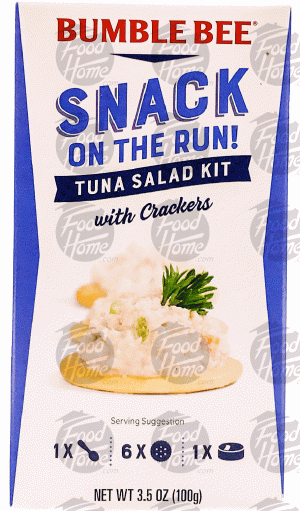 Bumble Bee Snack on the Run! tuna salad w/Crackers 3.5 ounce