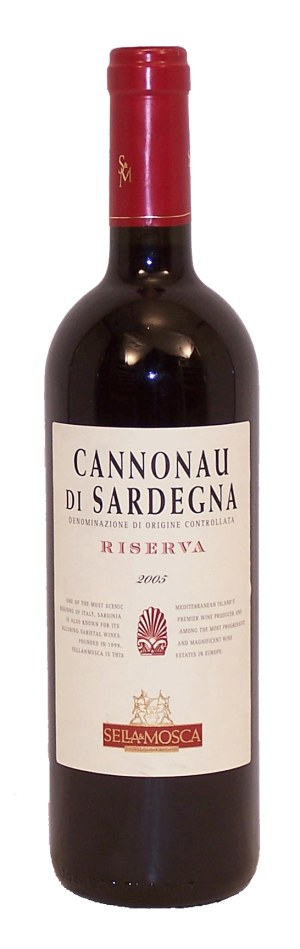 Sella & Mosca Cannonau di Sardegna red wine, italy, 13.5% alc./vol. 750 milliliter