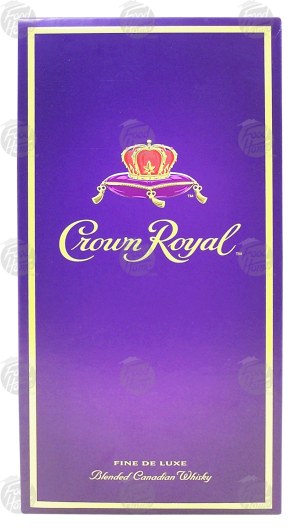 Crown Royal Fine De Luxe blended canadian whisky, 40% alc. by vol. 750 milliliter