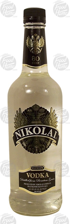Nikolai Premium vodka, 40% alc. by vol. 750 milliliter
