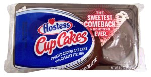 Hostess cupcakes, frosted chocolate cake with creamy filling, 2-pack 3.17 ounce