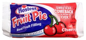Hostess cherry fruit pie, real fruit filling 4.5 ounce