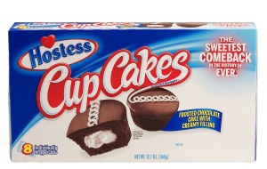 Hostess CupCakes frosted chocolate cake with creamy filling, 8 individually wrapped cakes 12.7 ounce
