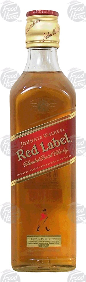 Johnnie Walker Red Label blended scotch whisky, 40% alc. by vol. 375 milliliter