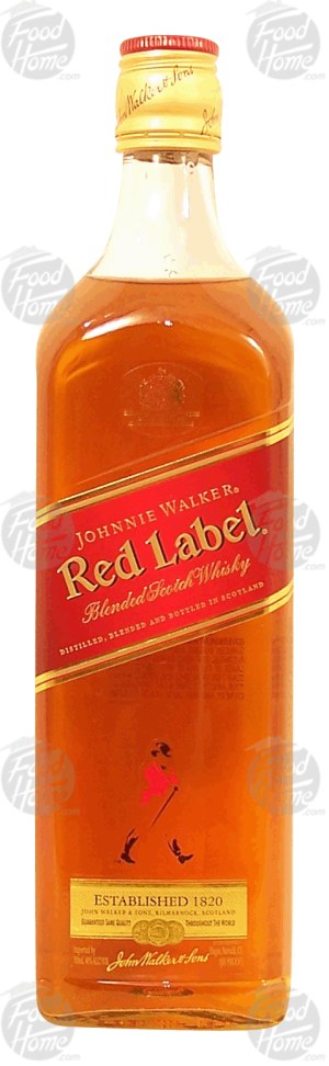 Johnnie Walker Red Label blended scotch whisky, 40% alc. by vol. 750 milliliter