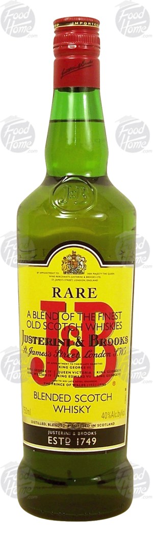 Justerini & Brooks J & B blended scotch whisky, 40% alc. by vol. 750 milliliter