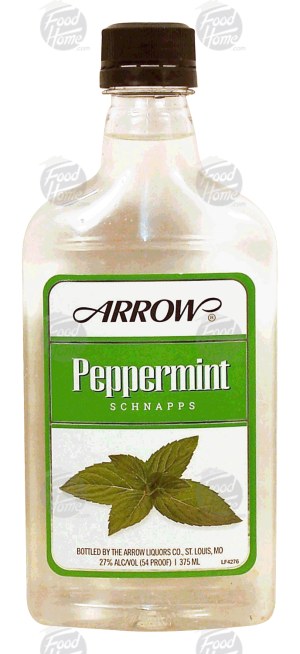 Arrow peppermint schnapps, 27% alc. by vol. 375 milliliter
