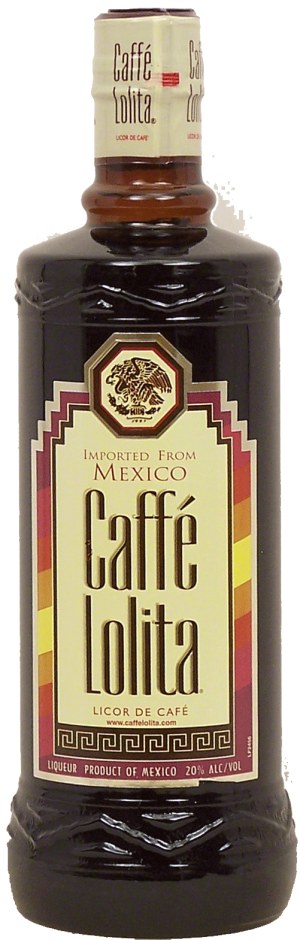 Caffe Lolita licor de cafe, imported from Mexico, 20% alc. by vol. 750 milliliter