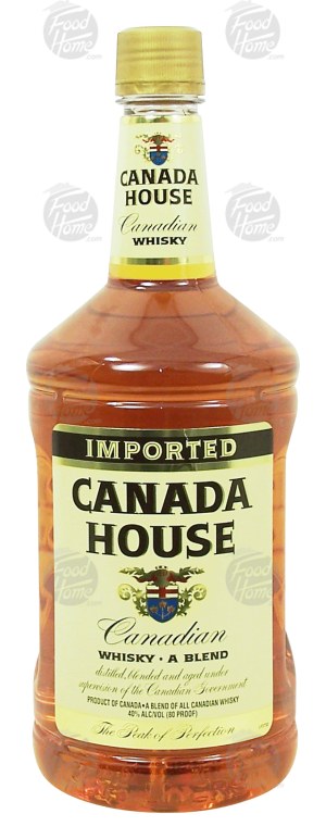 Canada House canadian whisky, a blend, 40% alc. by vol. 1.75