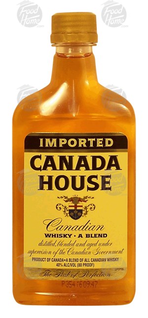 Canada House canadian whisky, 40% alc. by vol. 375 milliliter