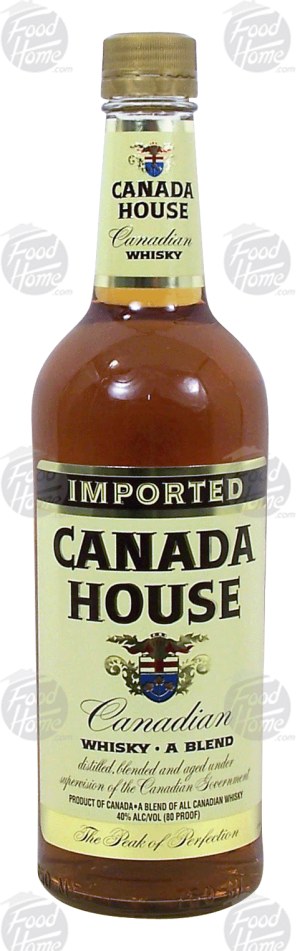 Canada House canadian whisky, a blend, 40% alc. by vol. 750 milliliter