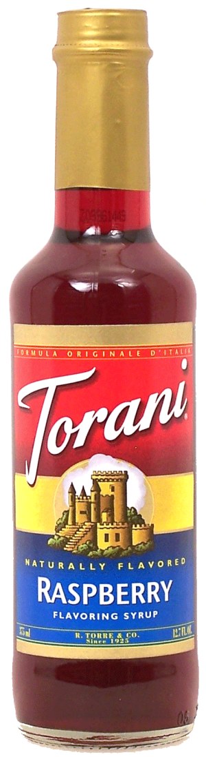 Torani raspberry flavoring syrup 12.7 fluid ounce