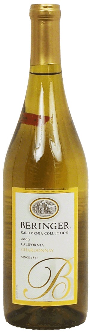 Beringer California Collection chardonnay wine, 13% alc. by vol. 750 milliliter
