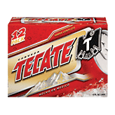 Tecate Mexican Beer 12 Oz 12 pack