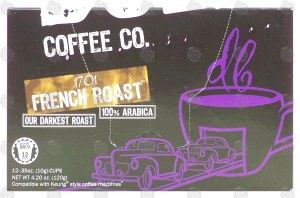 Detroit Bold 1701 french roast, 100% arabica, 12 cups 4.2 ounce