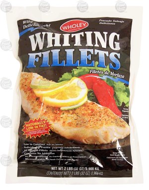 Wholey whiting fillets 2 pound