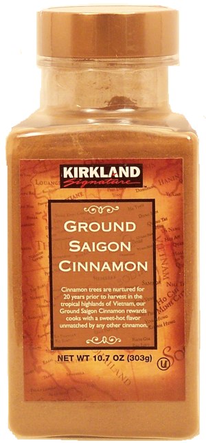 Kirkland Signature ground saigon cinnamon 10.7 ounce