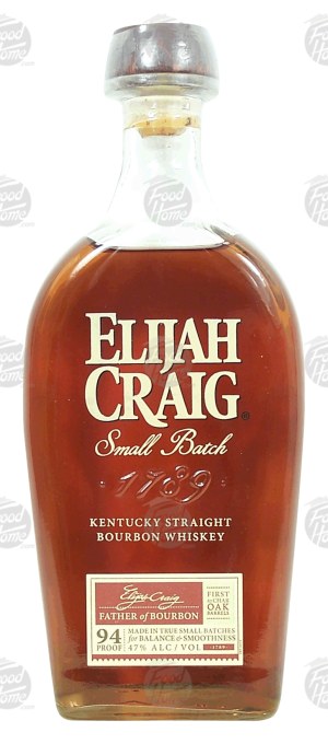 Elijah Craig kentucky straight bourbon whiskey, small batch, 47% alc. by vol. 750 milliliter