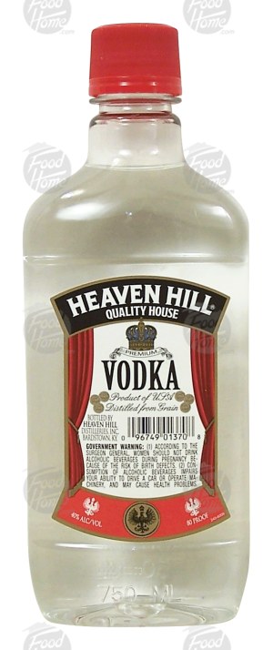 Heaven Hill Premium vodka, 40% alc. by vol. 750 milliliter