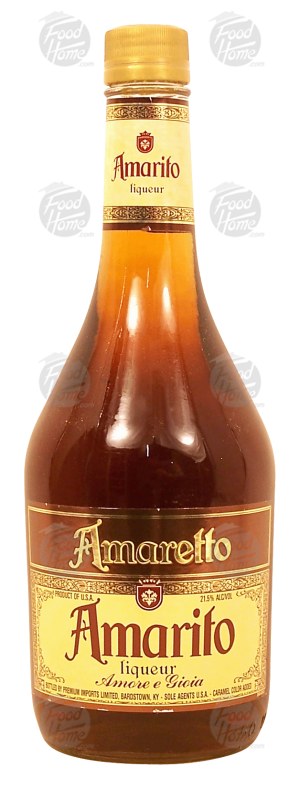 Amarito Amaretto liqueur, amore e gioia, 21.5% alc. by vol. 750 milliliter