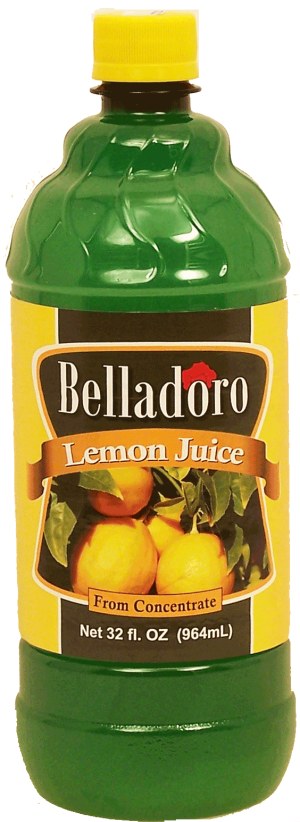 Belladoro lemon juice from concentrate 32 fluid ounce
