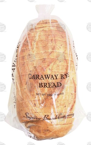 Superior Bread Company caraway rye bread 16 ounce