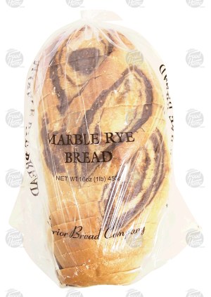 Superior Bread Company marble rye bread 16 ounce