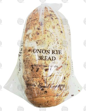 Superior Bread Company onion rye bread 16 ounce