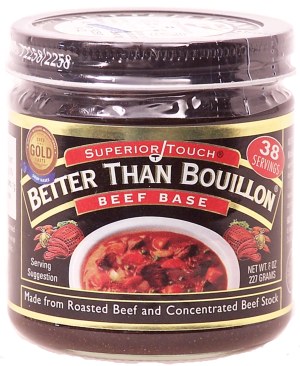 Better Than Bouillon Superior Touch beef base made from roasted beef and concentrated beef stock 38 servings 8 ounce