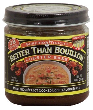 Better Than Bouillon Superior Touch lobster base, made from select cooked lobsters and spices 8 ounce