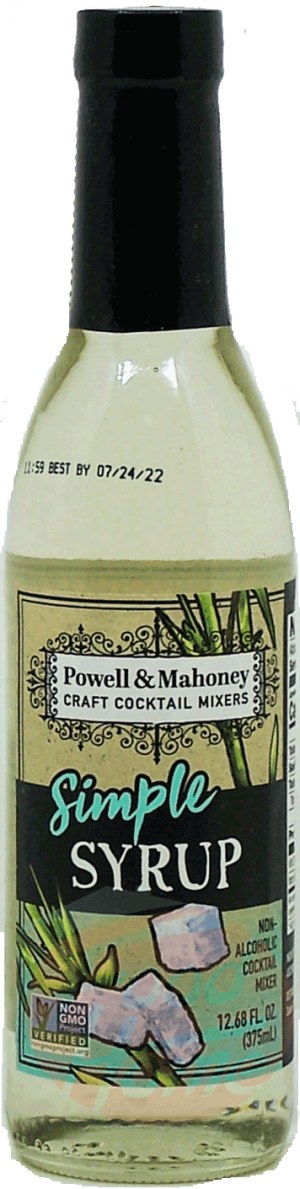 Powell & Mahoney simple syrup 375 milliliter